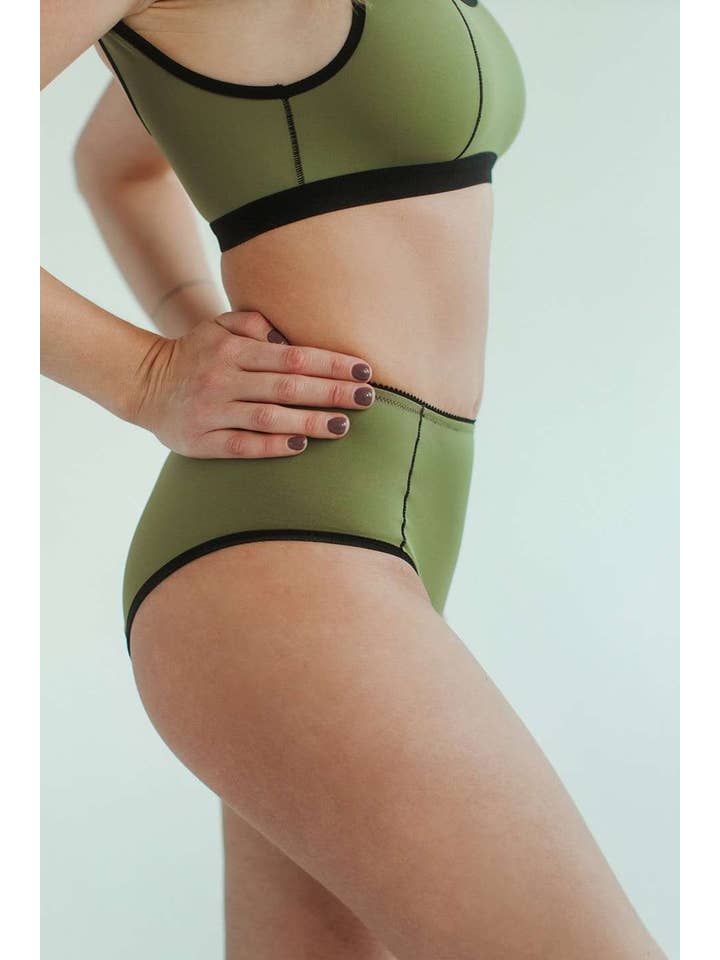 THATDAY – Großhandel Periodenunterwäsche – Damen – KATRINA High-Waist Perioden-Slip6