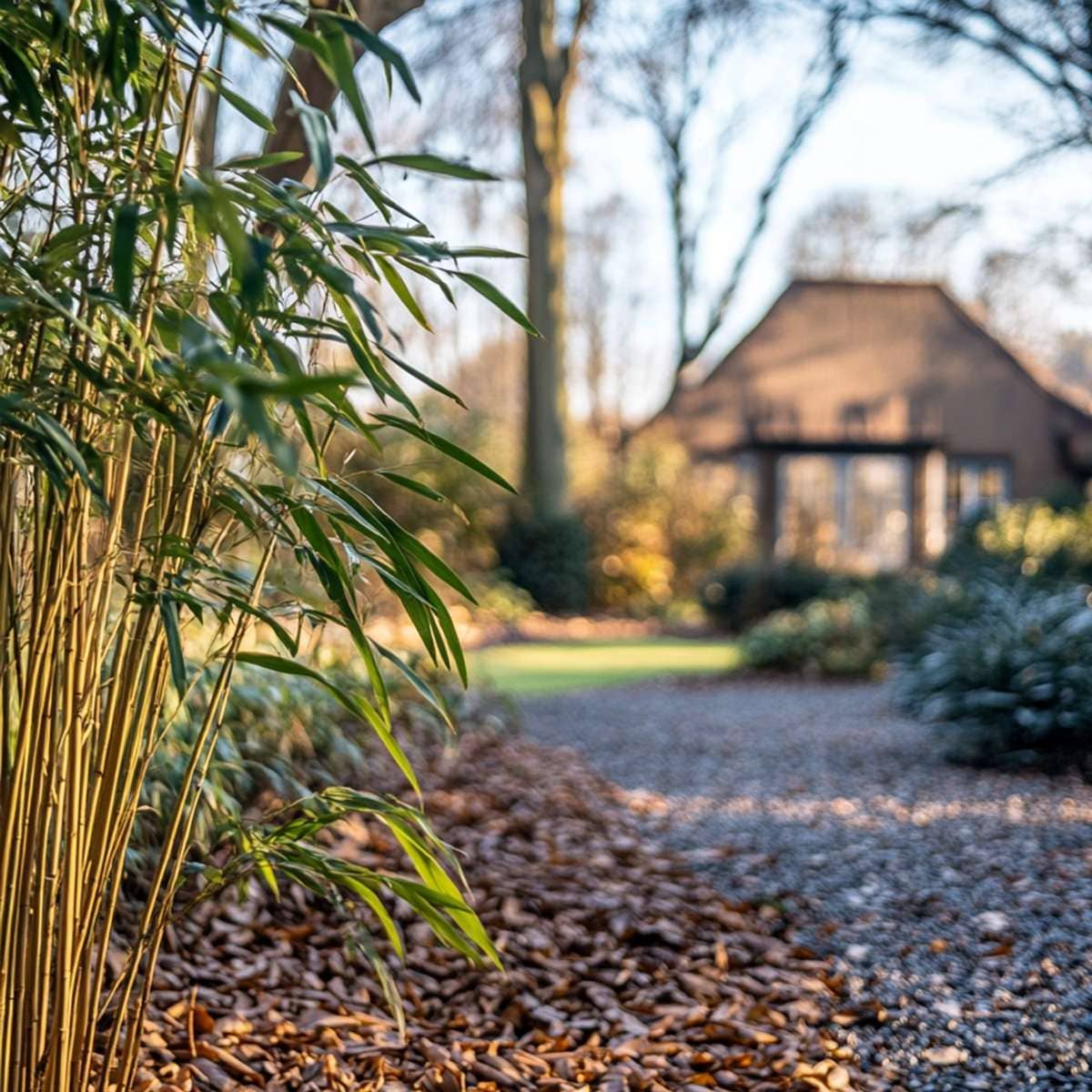 Oasis of Life - Wholesale Live plant - Bamboo – 3 Fargesia Rufa Plants – Green Garden Bamboo – Evergreen, Hardy & Non-Invasive – Ideal as Hedge or Container Plant – Easy to Care for & Robust – Height 25–40cm – Ø13cm8