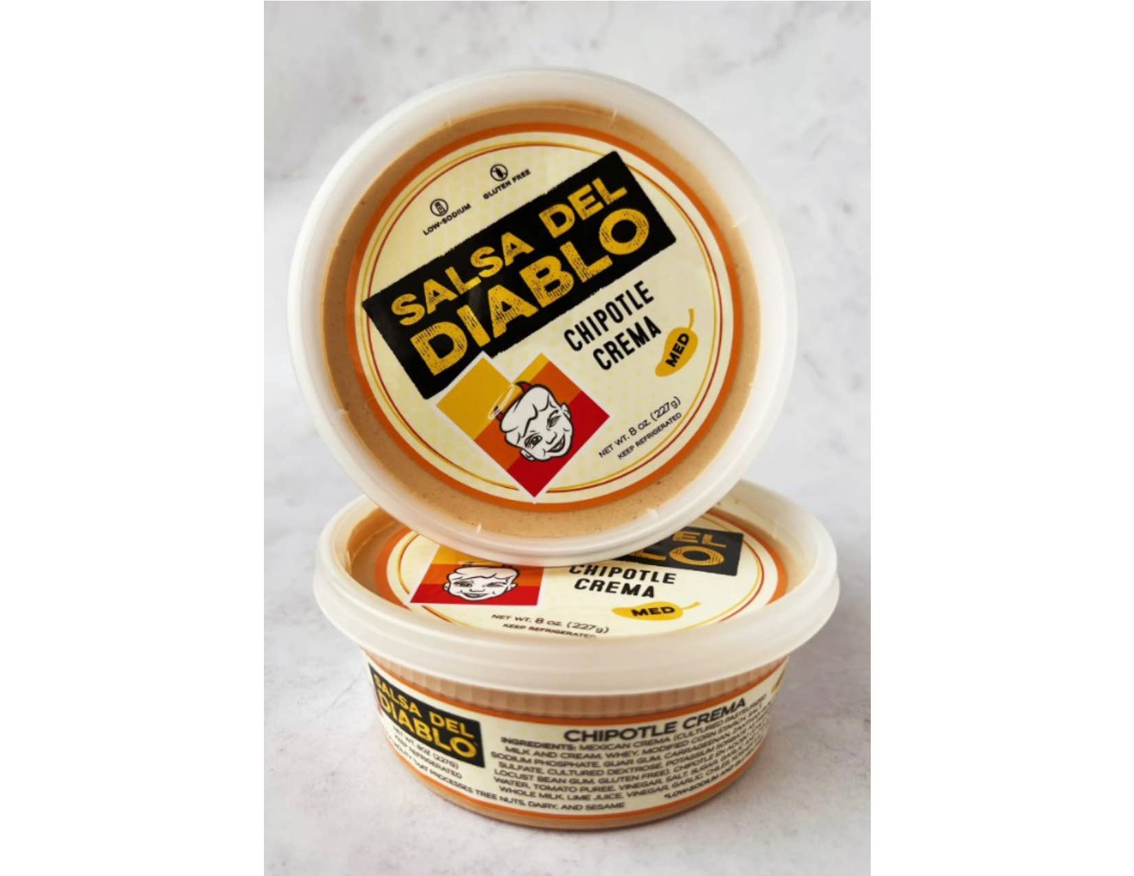 Salsa Del Diablo - Wholesale Salsa - Chipotle Crema Medium 8oz0