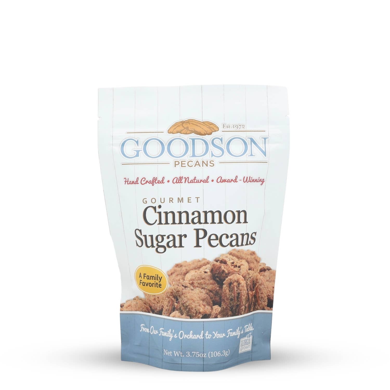 Goodson Pecans - Wholesale Nuts - Cinnamon Sugar Pecans0