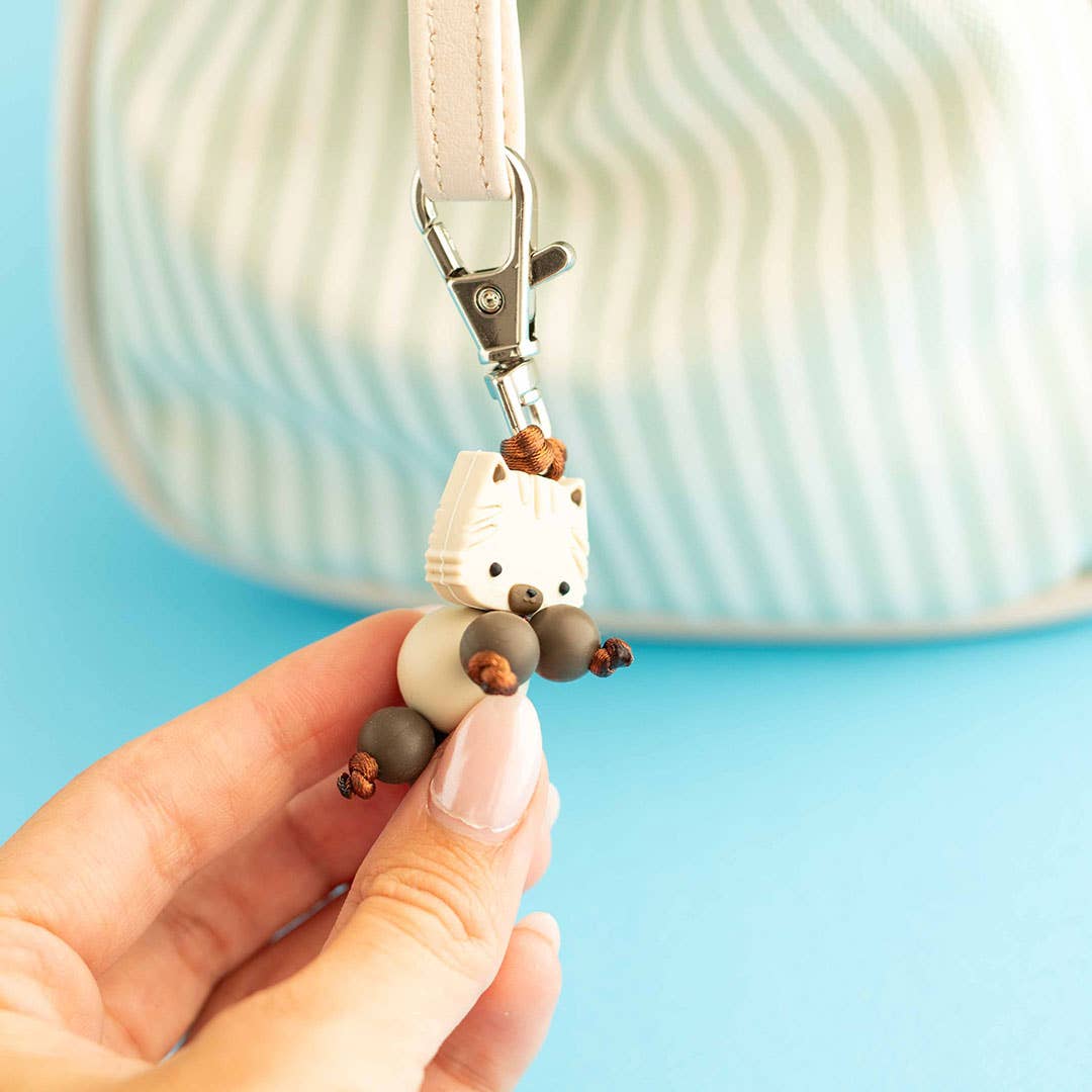 Cara & Co Silicone Craft Supply - Wholesale DIY craft kit – Child - Backyard Puppy Zipper Pets2