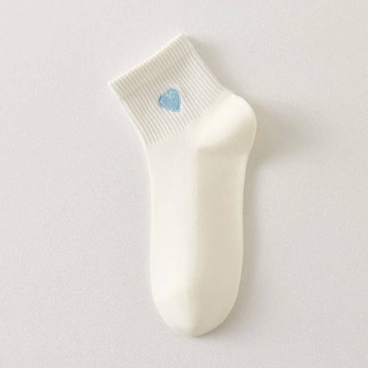 Blue Heart Socks Women I 35-41 for wholesale by Tites Chaussettes