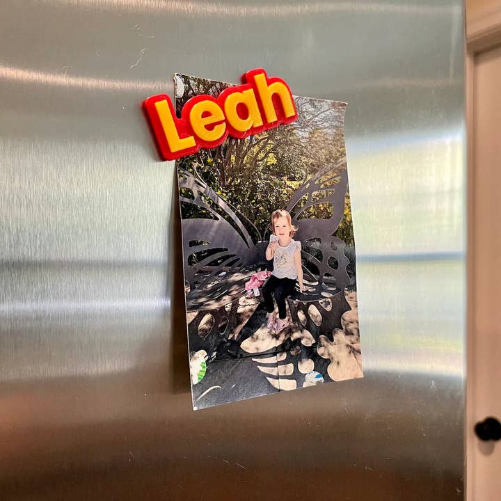 Preneel3dUniverse - Wholesale Magnet - Multi-Word and Multi-Line Custom Fridge Magnets, Colorful Personalized 3D Fridge Magnets for Home or for Gifts.3