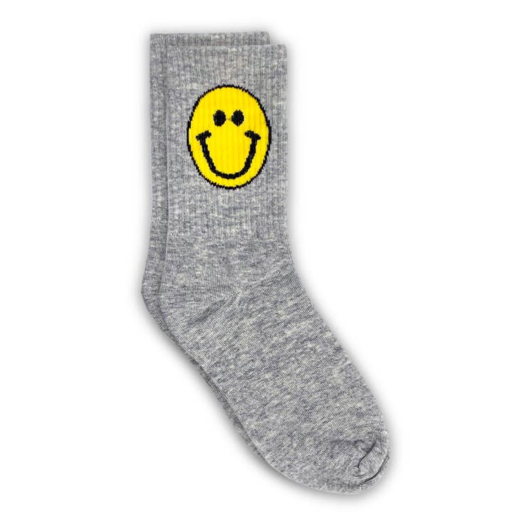 Rainbow Unicorn Birthday Surprise - Wholesale Socks - Unisex - Suzanne Smiley Socks - Fun, Colorful Knit Socks with Smiley