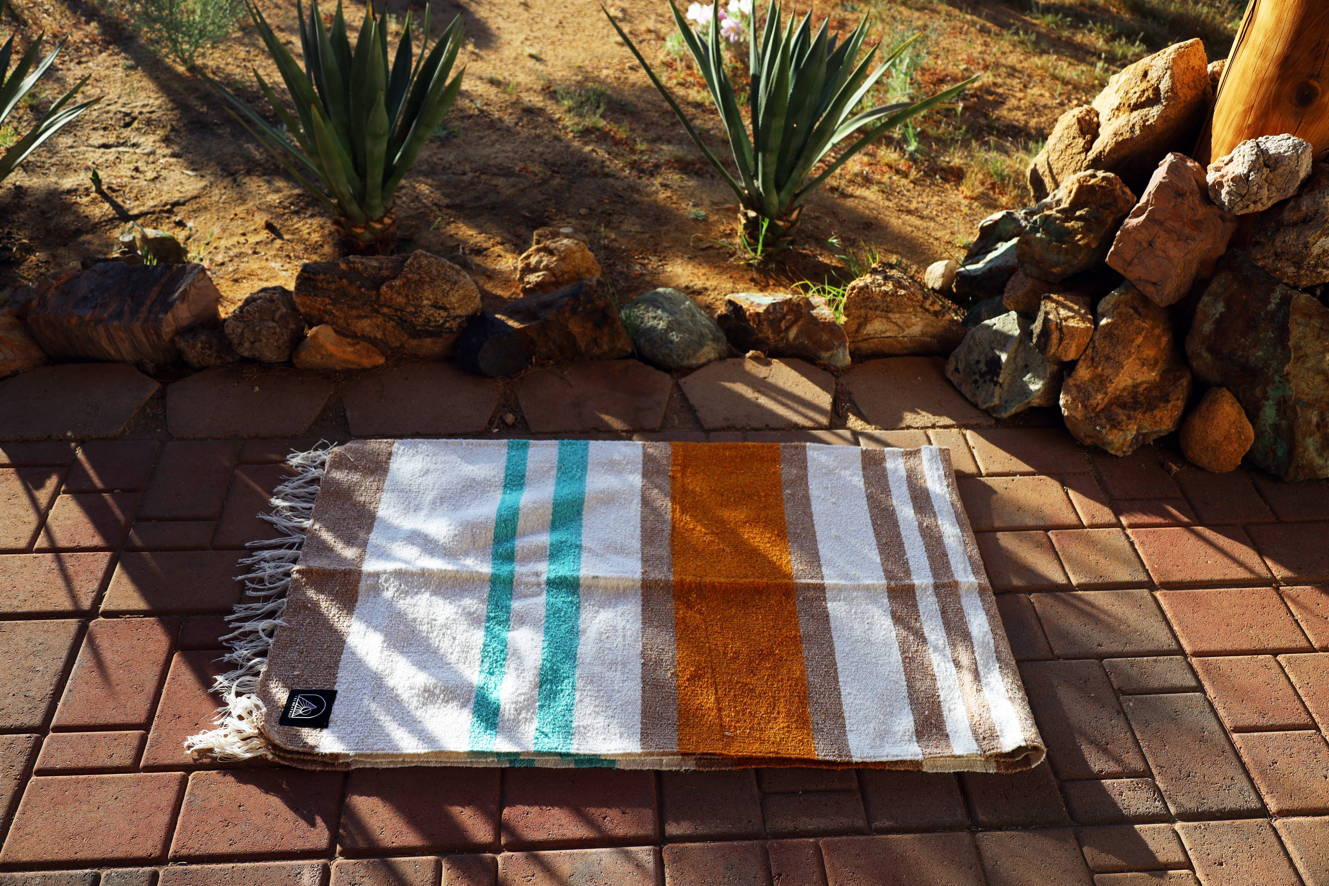 Tribe and True - Wholesale Throw Blanket - Desert Bloom // Handwoven Blanket2