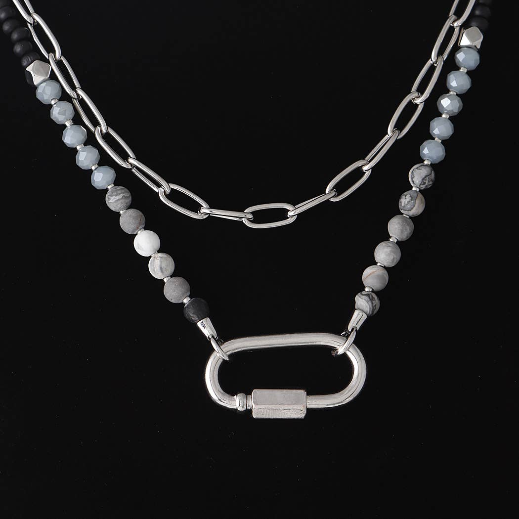 3AM BY H&D ACCESSORIES - Wholesale Pendant/Charm Necklace - Mix N Match Bulk Lock Necklace6