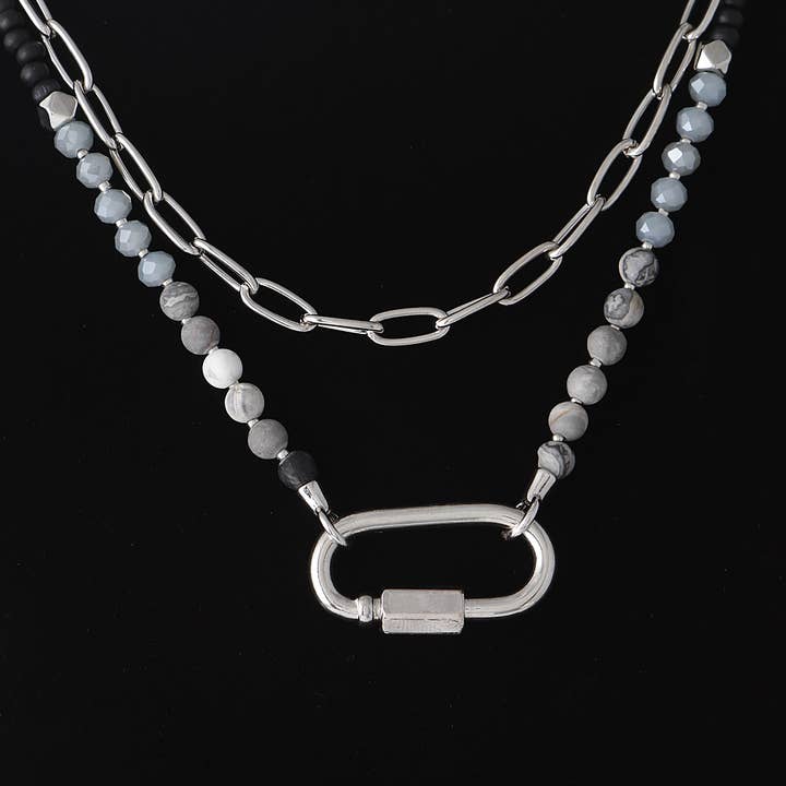 3AM BY H&D ACCESSORIES - Wholesale Pendant/Charm Necklace - Mix N Match Bulk Lock Necklace6