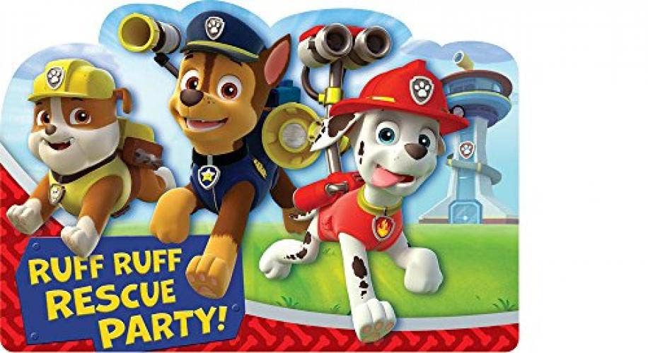 Party Expo, LLC - Wholesale Invitations - Paw Patrol - Invitations
