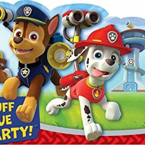 Party Expo, LLC - Vendita all'ingrosso Biglietti di invito - Paw Patrol - Inviti