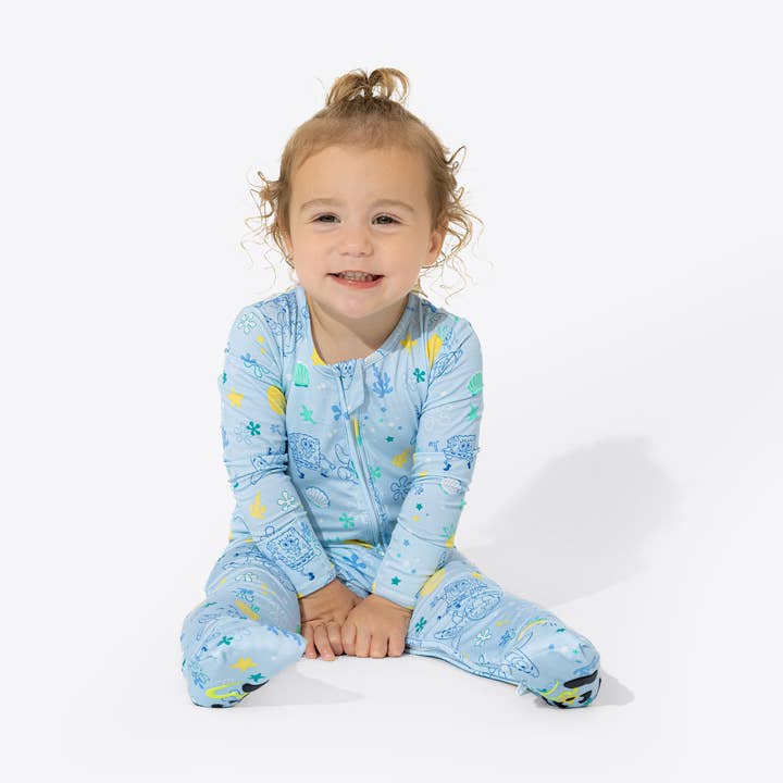 Bellabu Bear - Venta al por mayor Pijama - Bebé - Zapatillas convertibles de bambú SpongeBob Fun1