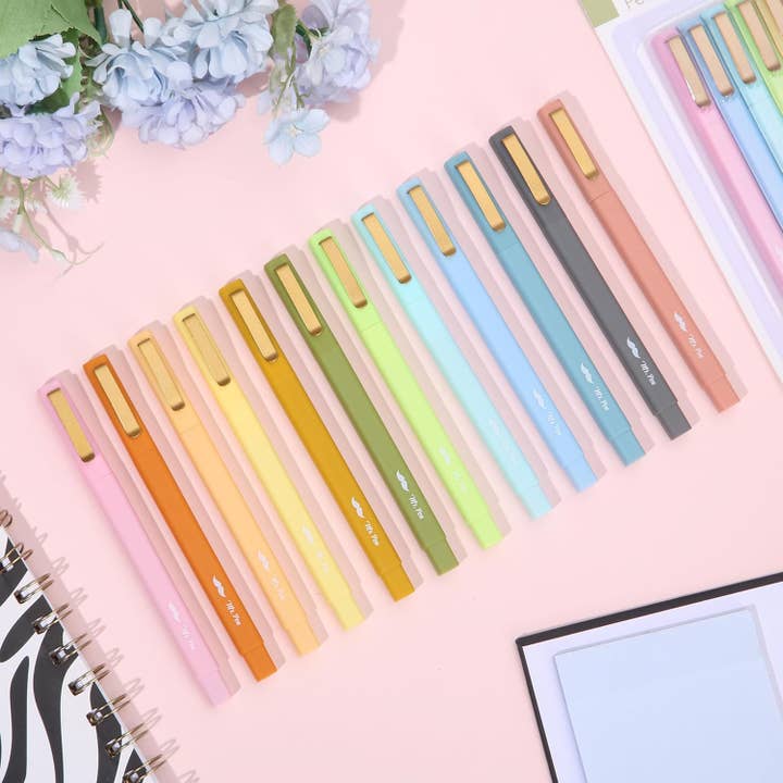 Mr. Pen – Großhandel Stift – Mr. Pen Aesthetic Stifte, 12er-Pack