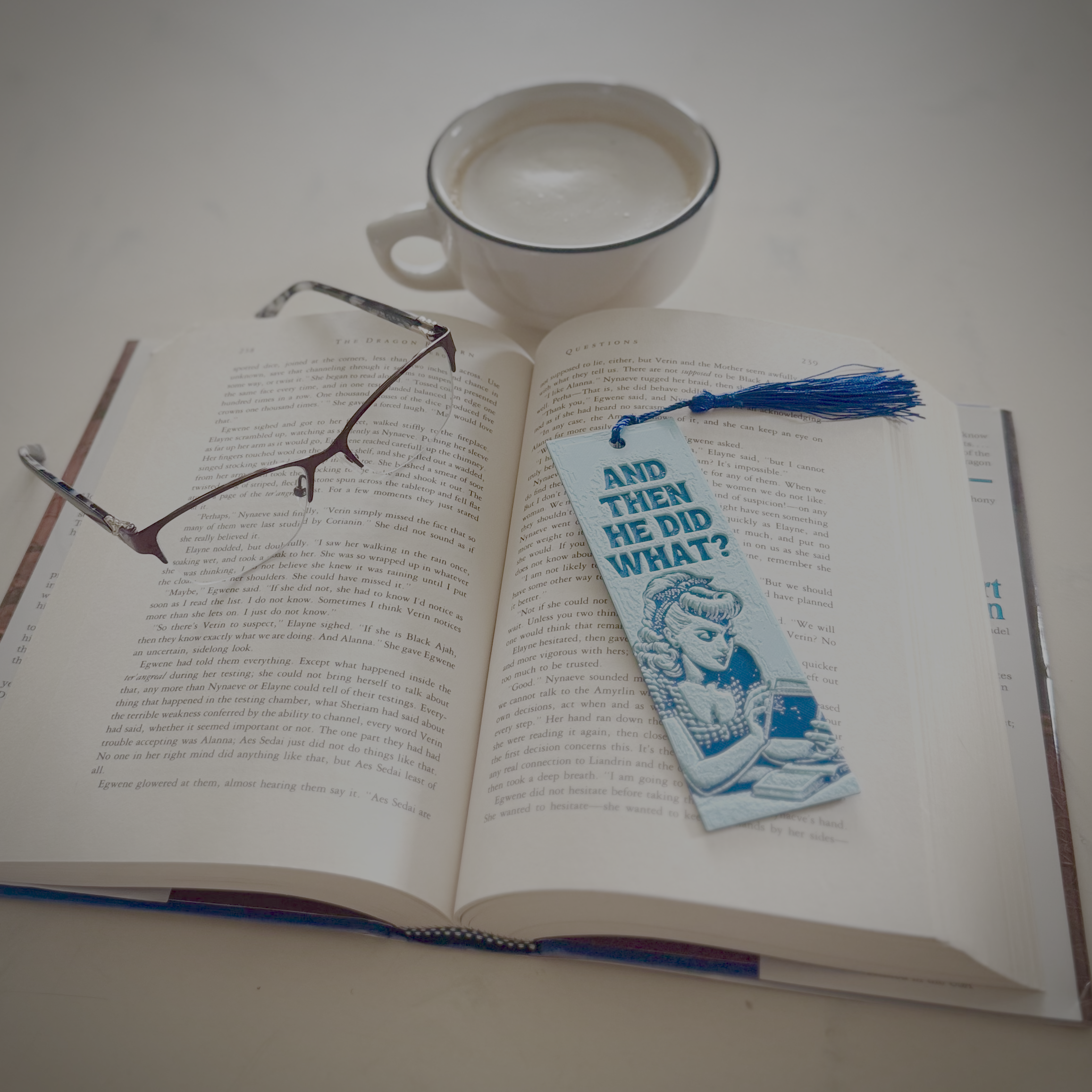 Twisted Layers - Wholesale Bookmark - And Then He Did What?  Funny 3D Bookmark - Smut 1