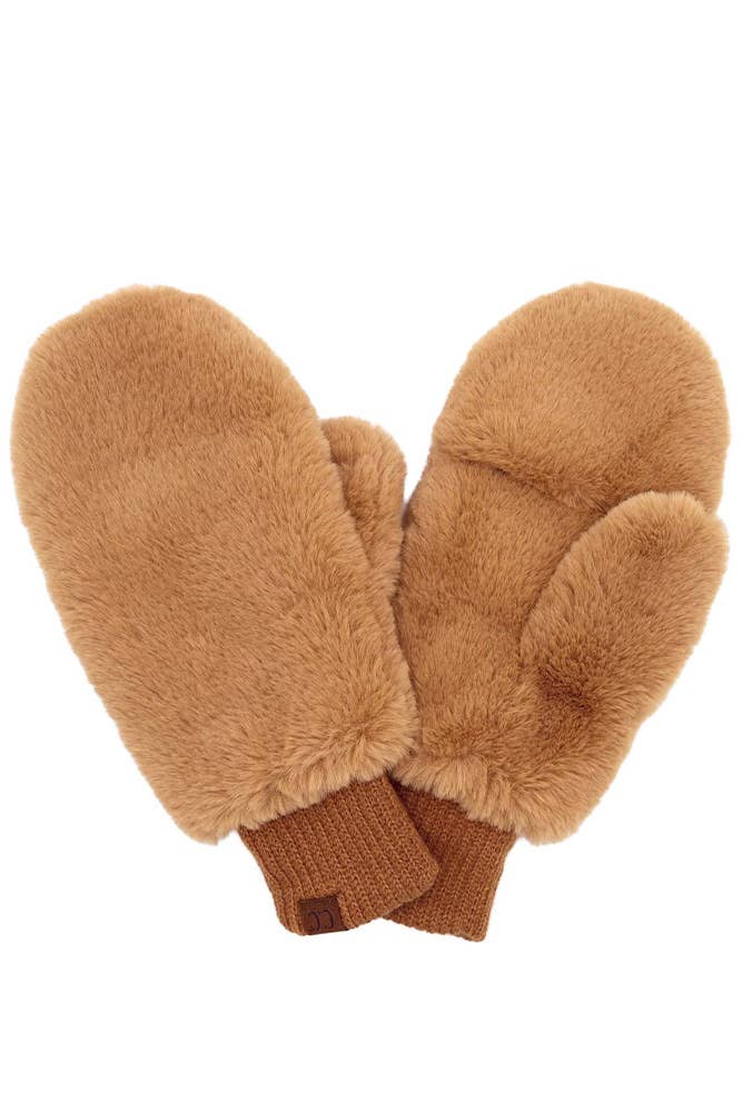 Hana – wholesale Vantar - Dam – C.C Faux Fur Vantar med Shepherd Foder1