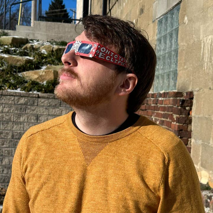 Off The Wagon - Wholesale Sunglasses - Unisex - SALE- Solar Eclipse Glasses 2(024 OHIO Design)