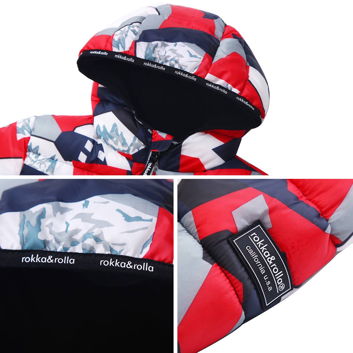 Rokka & Rolla - Wholesale Puffer Jacket - Kids - Boys' Heavy Winter Puffer Coat Bubble Jacket72