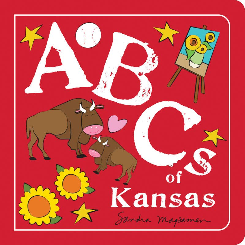 Sourcebooks - Wholesale Preschool Book (3-5) - ABCs of Kansas0