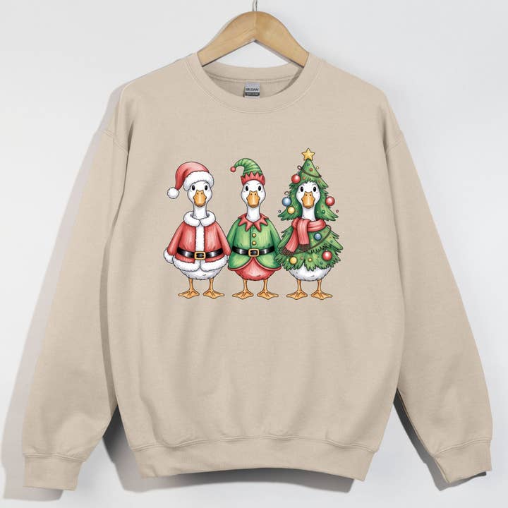 Geese Trio Christmas for wholesale by Trendy Tees Wholesale And Boutique