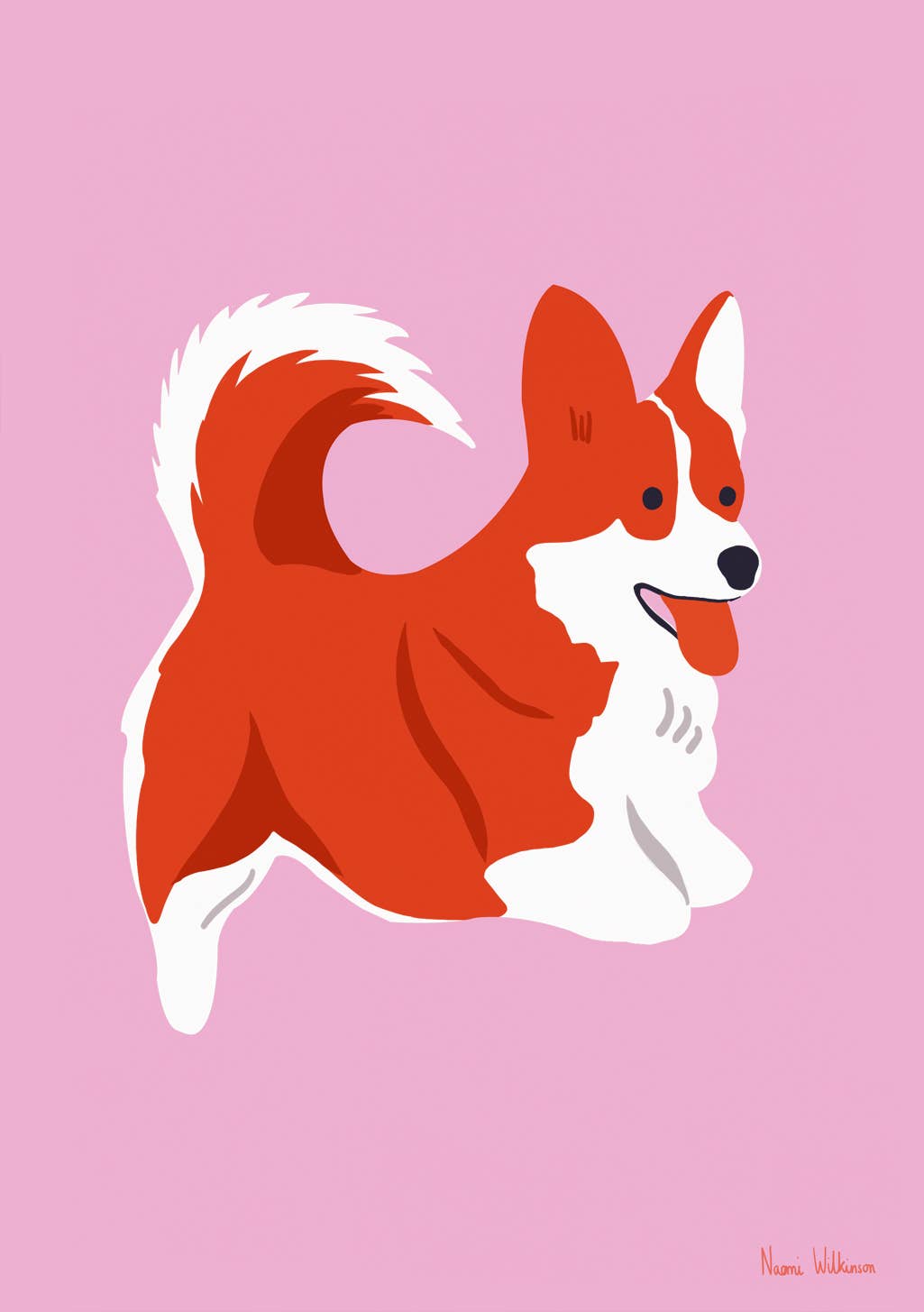 Sergeant Paper – wholesale Art print – M&J - Naomi Wilkinson - Corgi - Dog Art Print1