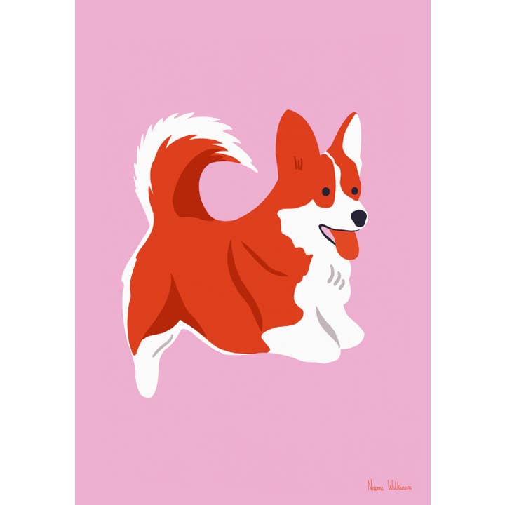 Sergeant Paper – wholesale Art print – M&J - Naomi Wilkinson - Corgi - Dog Art Print1