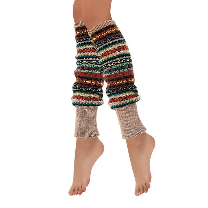 Wrapables.com - Wholesale Legwarmers - Women's - Wrapables Women's Bohemian Winter Warm Long Leg Warmers4