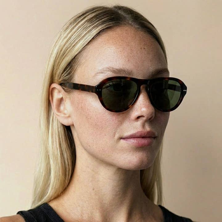 Ciren Sunglasses 100% UV Protected Lenses - Tortoise for wholesale by Greenwich Social Club