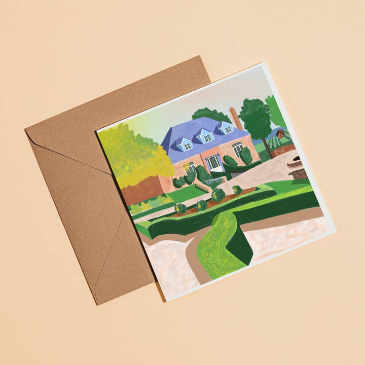 Restaurant Sault - Carte de vœux pour la vente par Elise Gow Designs