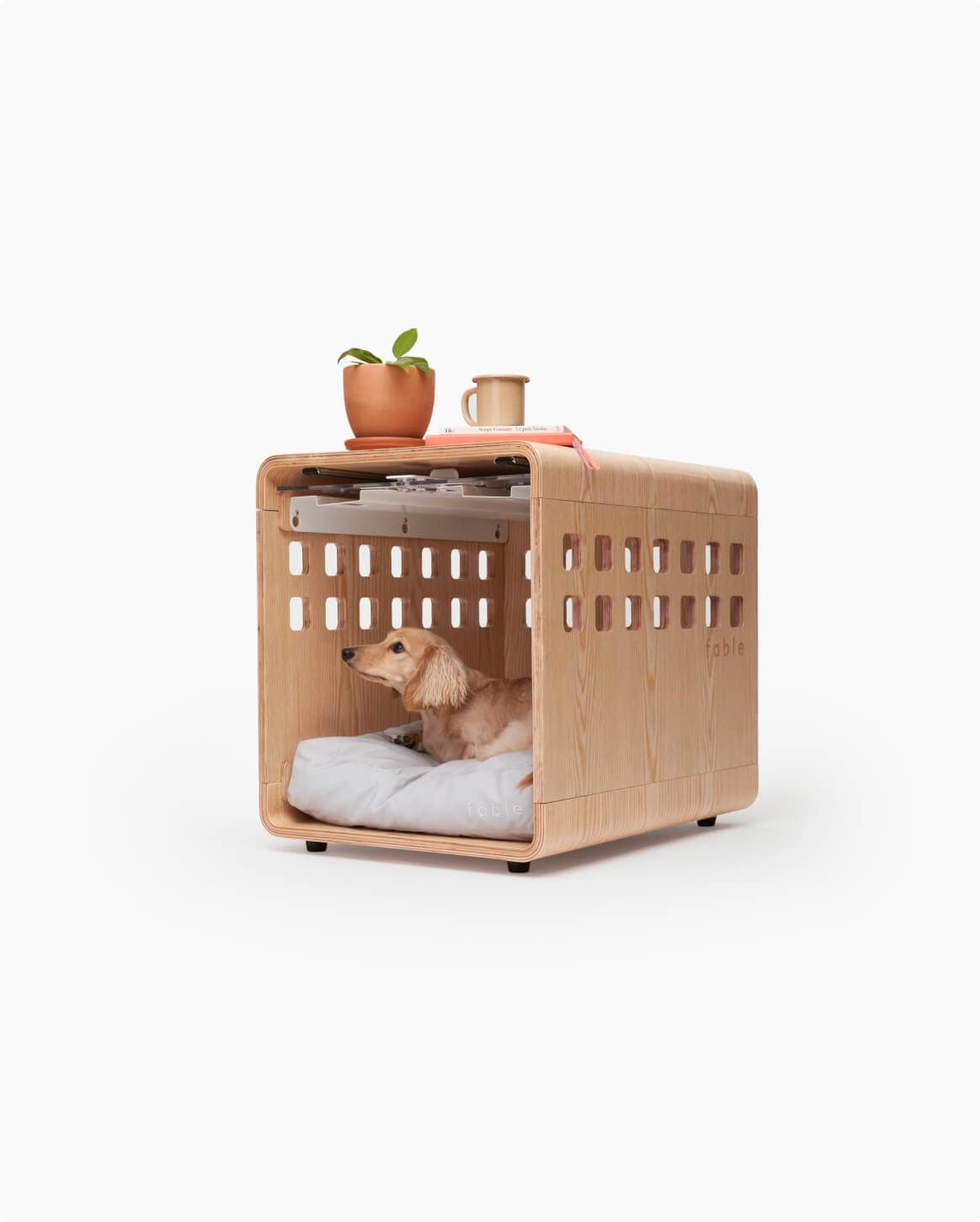 Fable Pets - Wholesale Pet Crate Pad - Dog - Wooden Dog Crate24