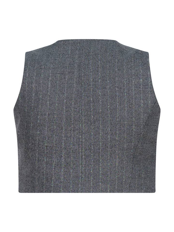 GREY MELANGE GILET in vendita all'ingrosso su Faire1