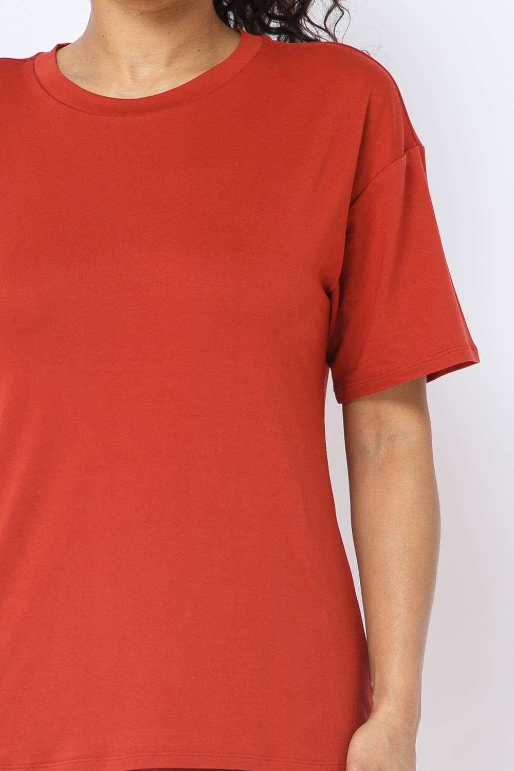 Julia by LoveJ - Wholesale Top & Pant Set (NOT Loungewear) - Women's - Plus Size Brushed Dty Round Neck Top Leggings Set23