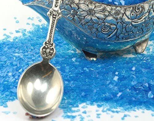 Blue Sparkly German Glass Glitter - Real Super Shard Glitter for wholesale on Faire7