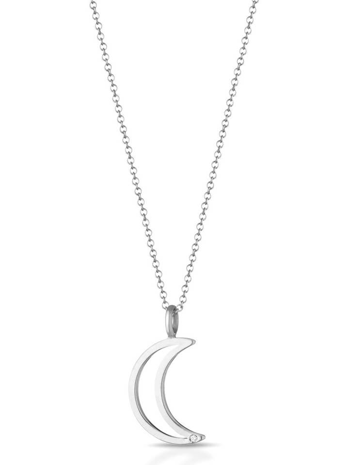 COLLANA LUNA E DIAMANTI per la vendita all'ingrosso da parte di Melissa jewels