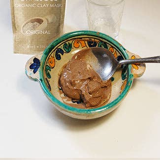 Zakia's Morocco - Vente Masque pour le visage - Masque à l'argile Rhassoul du Maroc - Masque facial naturel et biologique et traitement de soin de la peau - Masque de boue anti-âge pour peau sèche et grasse, acné, eczéma et psoriasis - 8 oz5