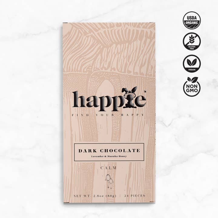 Happie Calm Chocolate for wholesale by Happie