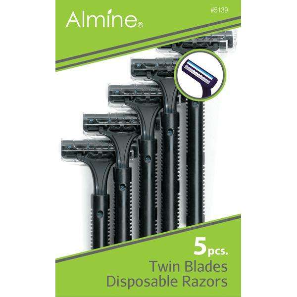 ANNIE 5pcs Twin Blades Disposable Razor ANNIE 5pcs Twin Blades Disposable Razor