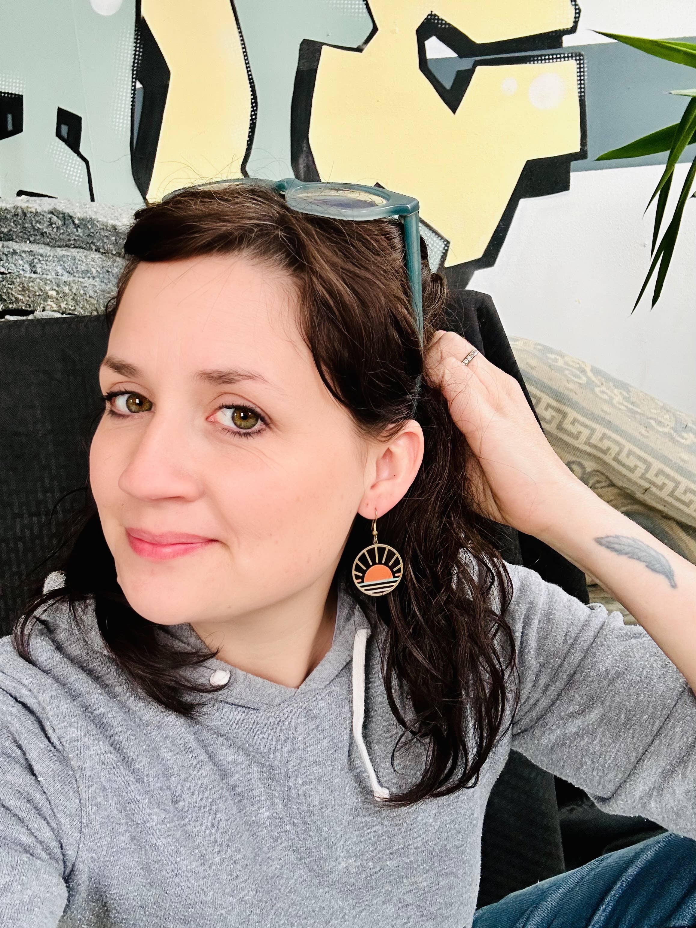 Dear Darlington - Venta al por mayor Pendientes colgantes - Pendientes Waverunner23