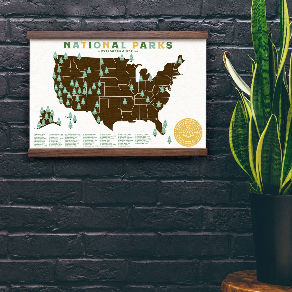 Ello There Outdoors - Wholesale Art Print - 11" x 17" USA National Park Giclee Print3