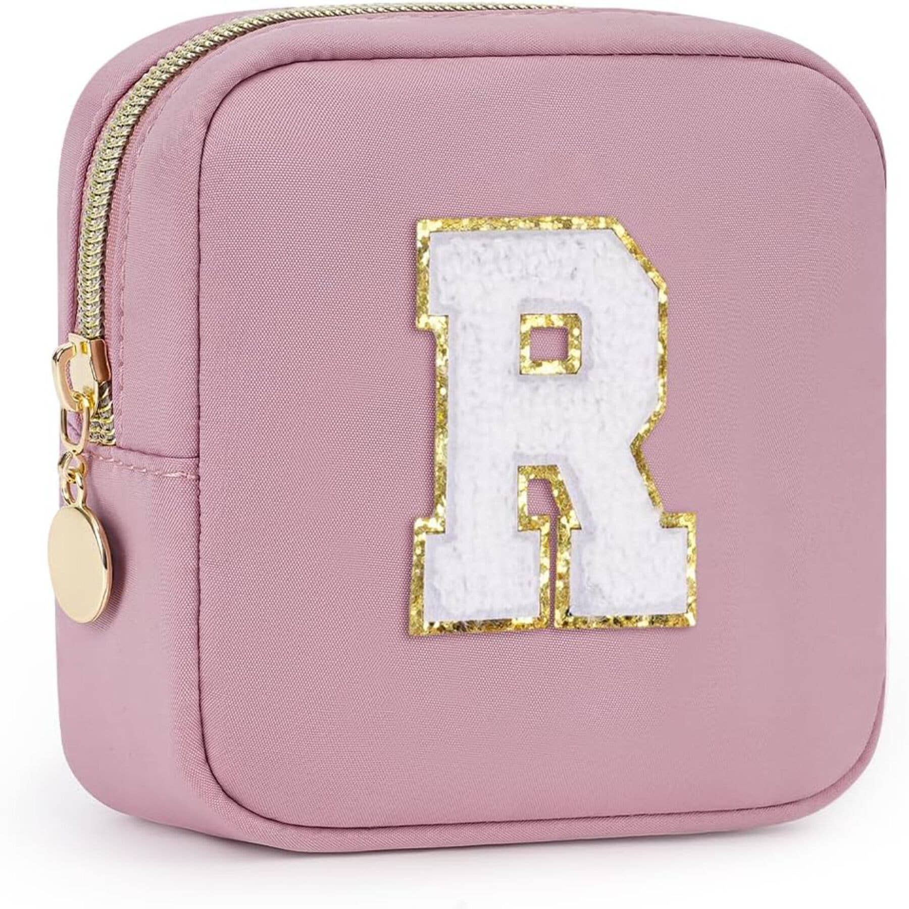 wandf – Großhandel Schmink-/Kosmetiktasche – Personalisierte Monogramm-Tasche Mini Initialen Schminktasche116