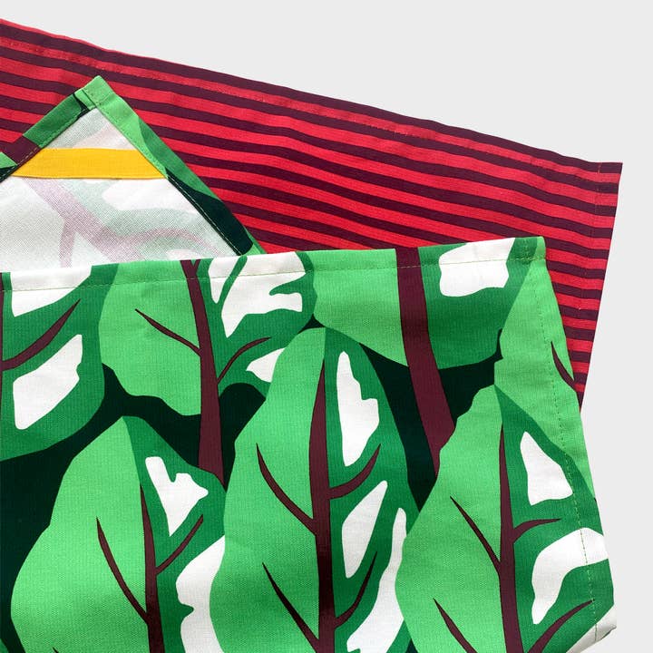 Chelsea Fay - Wholesale Tea Towel - Tea Towel - Chard Print3