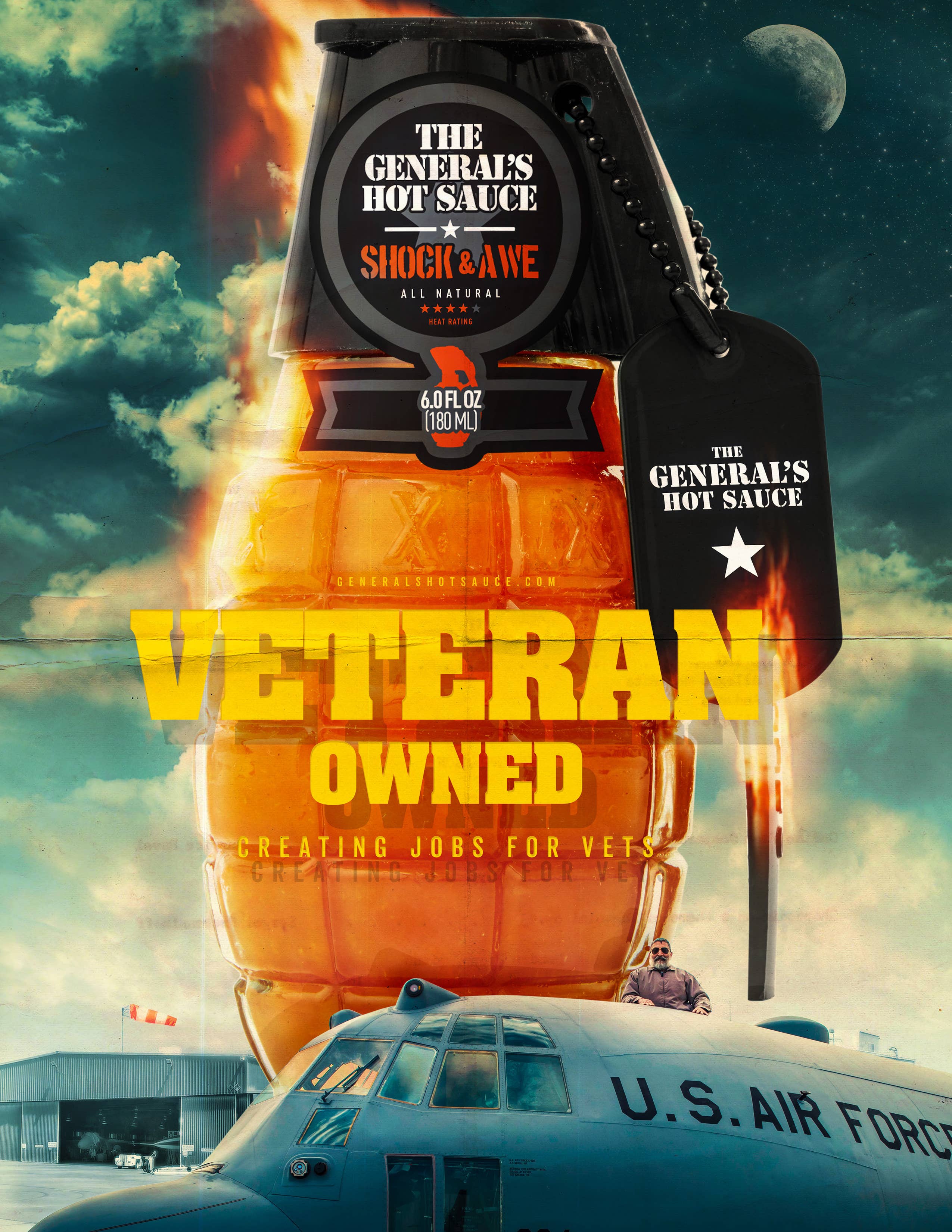 The General's Hot Sauce - Wholesale Hot Sauce - Shock and Awe - The General's Hot Sauce3