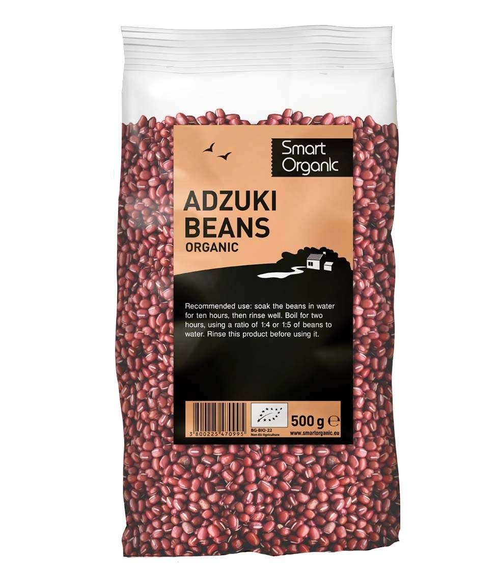 Smart Organic - Wholesale Beans - Adzuki Beans, Bio, Smart Organic, 500g/2kg0