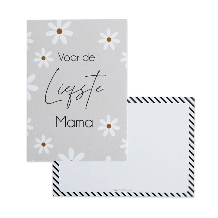 Voor de liefste mama || Ansichtkaart voor wholesale door By Studio-Steef