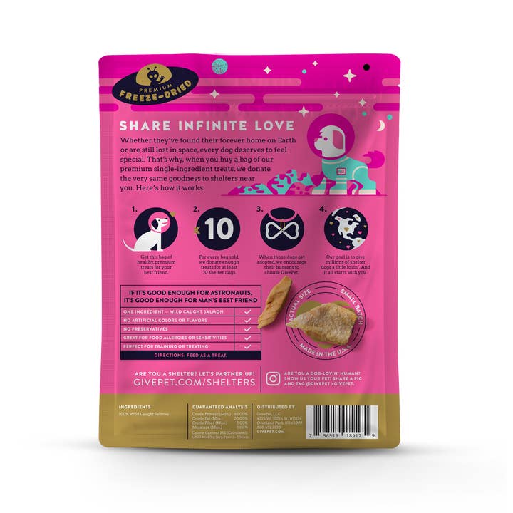 GivePet - Wholesale Pet Treats - Dog - GivePet Astromutt Dog Treats