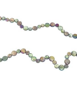 2019 - Green/Brown Single Strand MOP Necklace for wholesale by Sea Lily