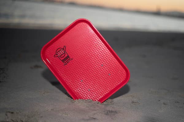 Tray Surf Co. - Wholesale Decorative Tray - Trayboard - "Fry Tray" 10in x 14in (RED)3