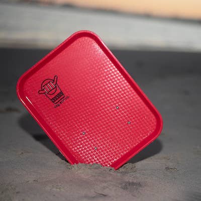 Tray Surf Co. - Wholesale Decorative Tray - Trayboard - "Fry Tray" 10in x 14in (RED)3