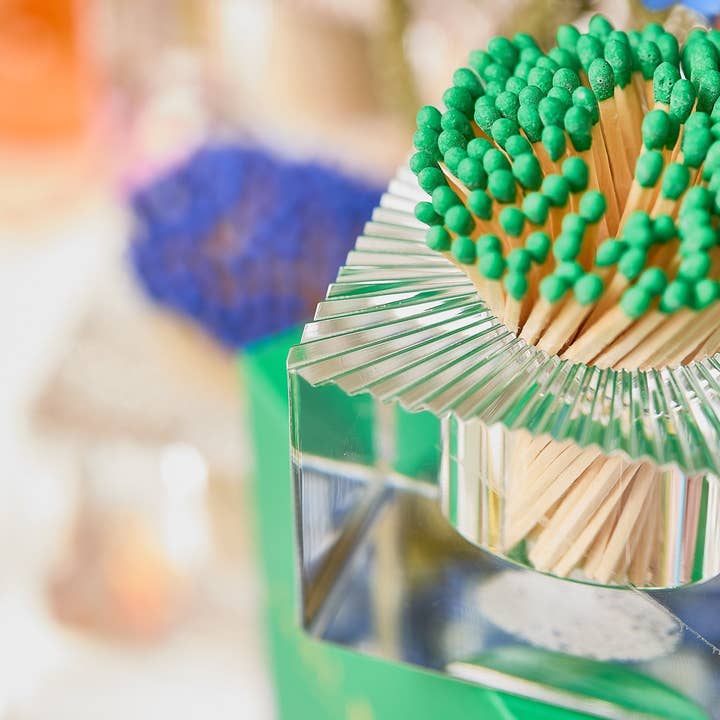 Tart By Taylor - Wholesale Matches - Square Match Striker | Green Matches2