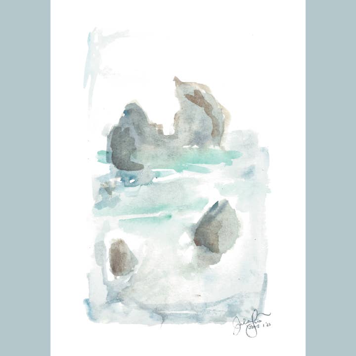 Muir Beach - Art Print for wholesale by Julia Solano