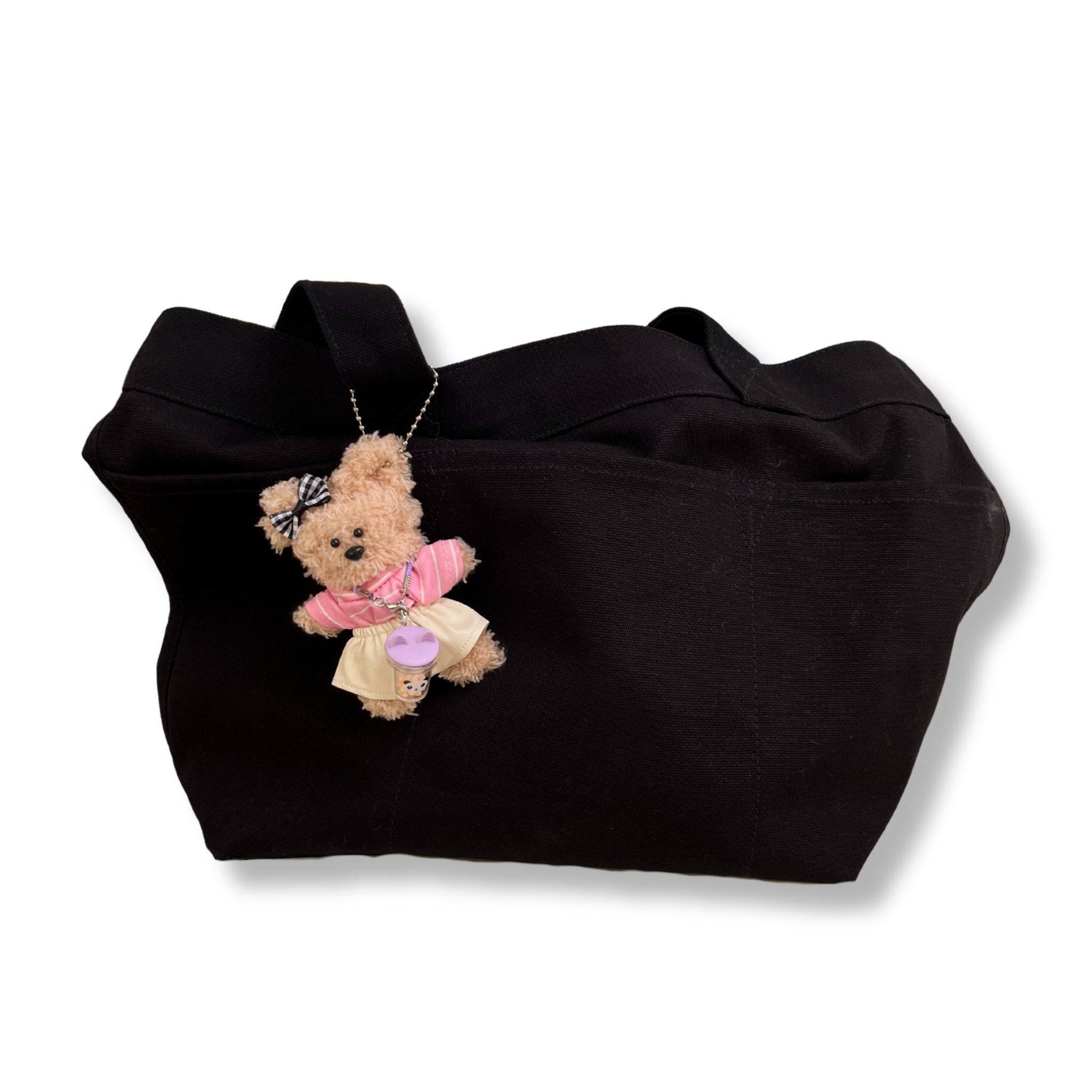 MODEUN SHOP - Wholesale DIY Craft Kit - BOBA GIRL MORU BEAR DIY KEYCHAIN KIT2