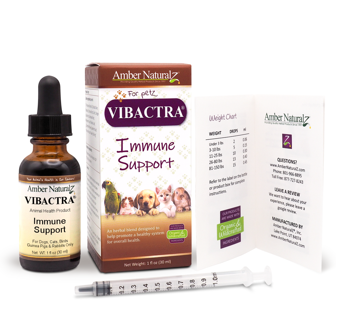 Amber NaturalZ, Inc. - Wholesale Pet Supplement - Cat/Dog - Vibactra | Pet Supplement5