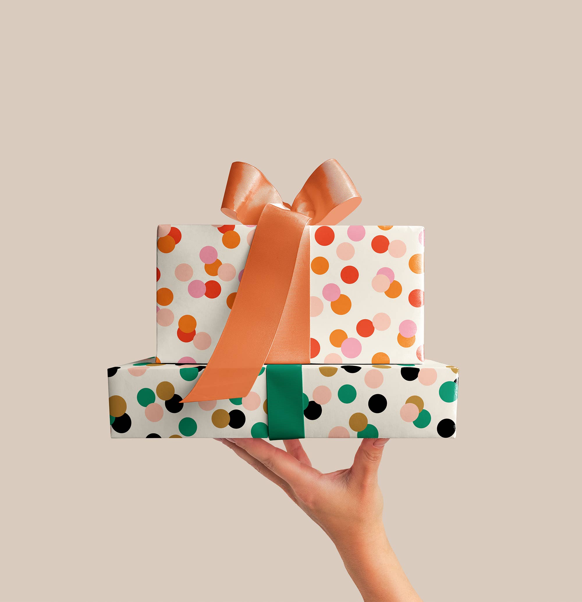 Graphic Factory - Vendita all'ingrosso Carta da regalo in fogli - Foglio da regalo con coriandoli | Carta da regalo | Carta artigianale4